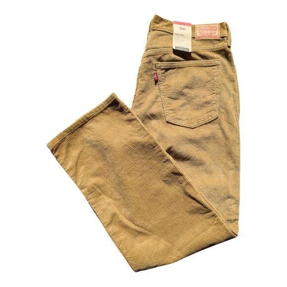 Levi's Other - Levis Low Pro Corduroy Mid Rise Relaxed Straight Leg Pants Mens 32x30 Casual NEW
